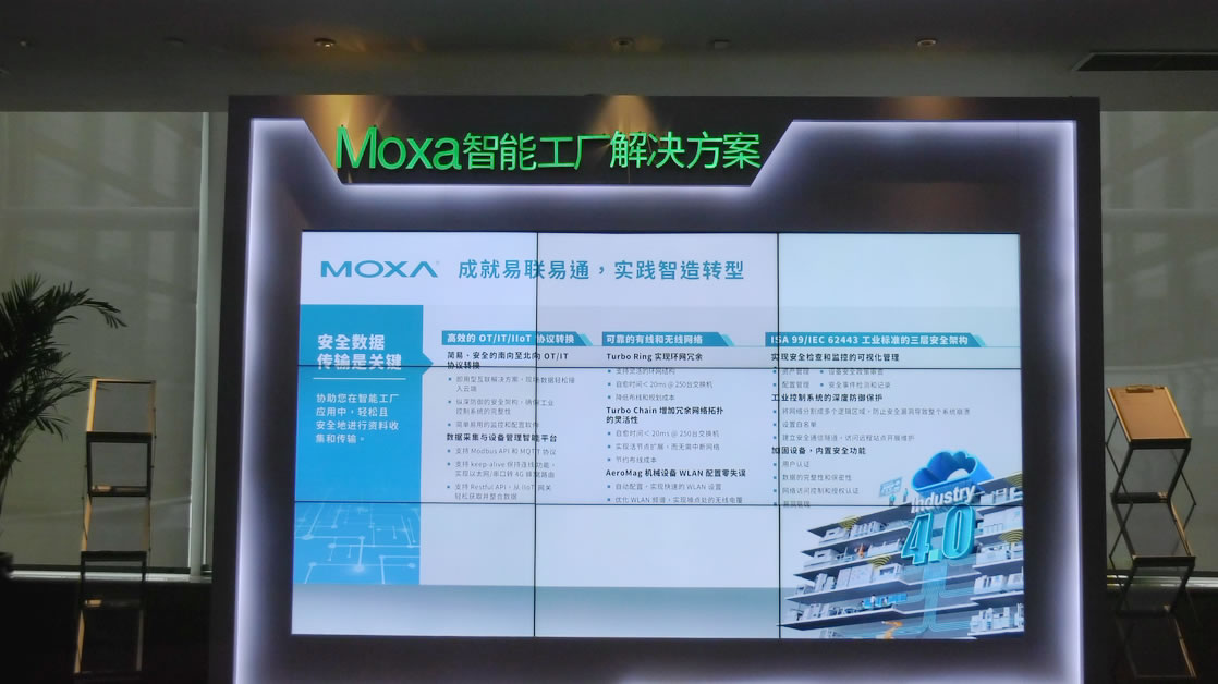 青岛会议moxa解决方案