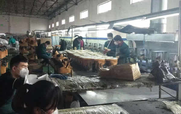 生产车间戴口罩生产A600