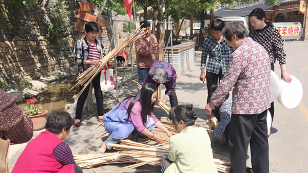 陈敏再章丘培训村民